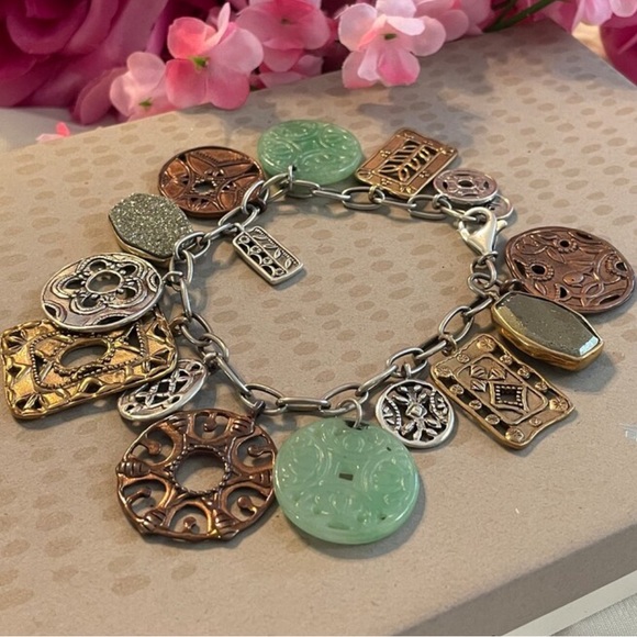 Silpada Silver Treasure Trove Charm Bracelet - Picture 2 of 10